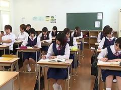 Fingered In Front Of The Classroom - JapansTiniest