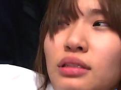 Idol Watanabe Mao Fucked On Train Gets Creampie And Massive Bukkake Excellent Jav Action In This Clip