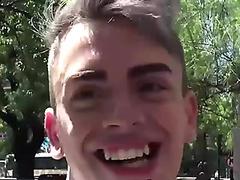 GayLovesCash.com - He slips my cock between his lips and drools all over my shaft before letting me plow him bareback!